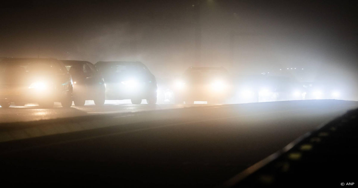 Het-zicht-onder-200-meter-Code-geel-voor-mist-in-noordelijk-Nederland