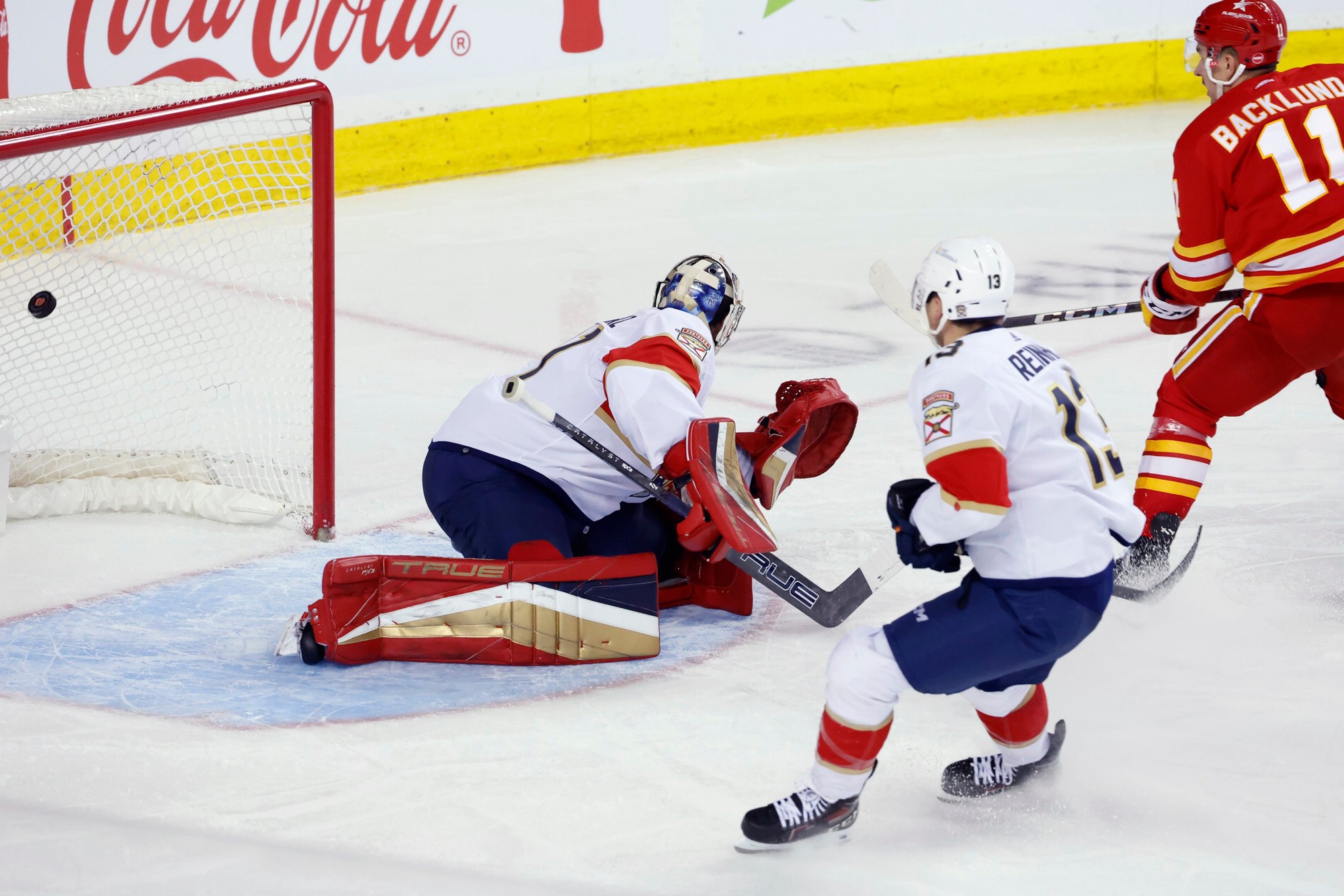 Zápas NHL: Florida Panthers - Calgary Flames.