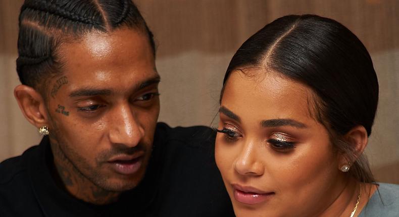 Lauren London and Nipsey Hussle were together for five years and have a son together before the rapper's murder in March, 2019.