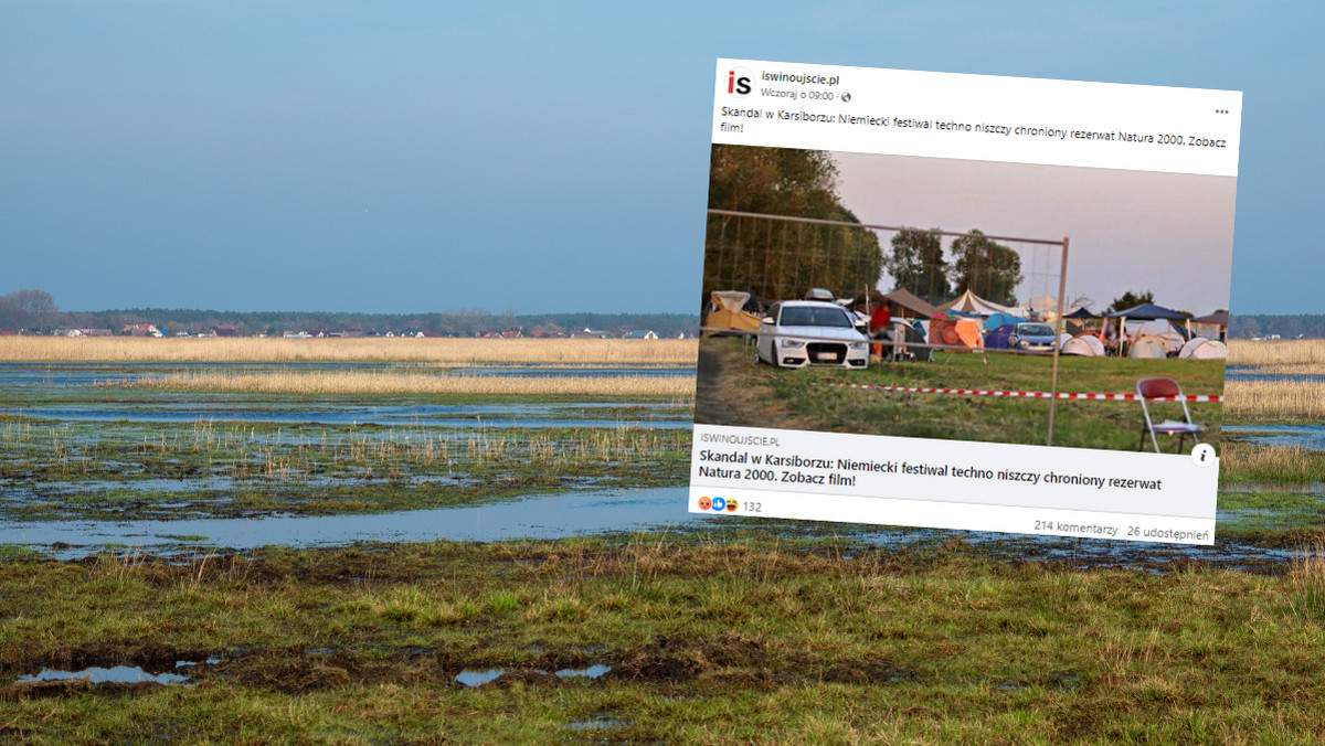 Oburzenie w Świnoujściu. Niemiecka impreza na obszarze Natura 2000