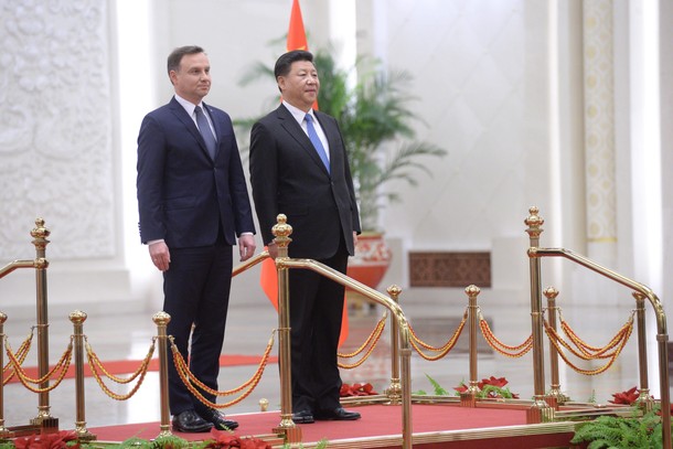 Andrzej Duda, Xi Jinping