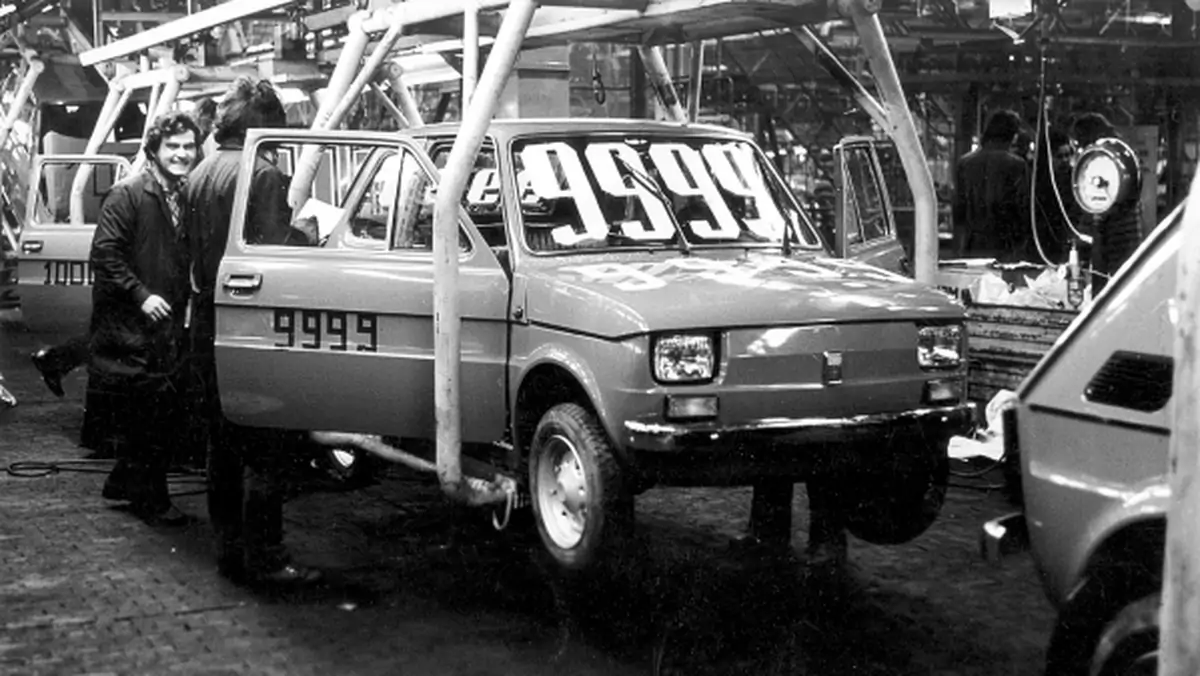 Fiat 126 - produkcja w Tychach