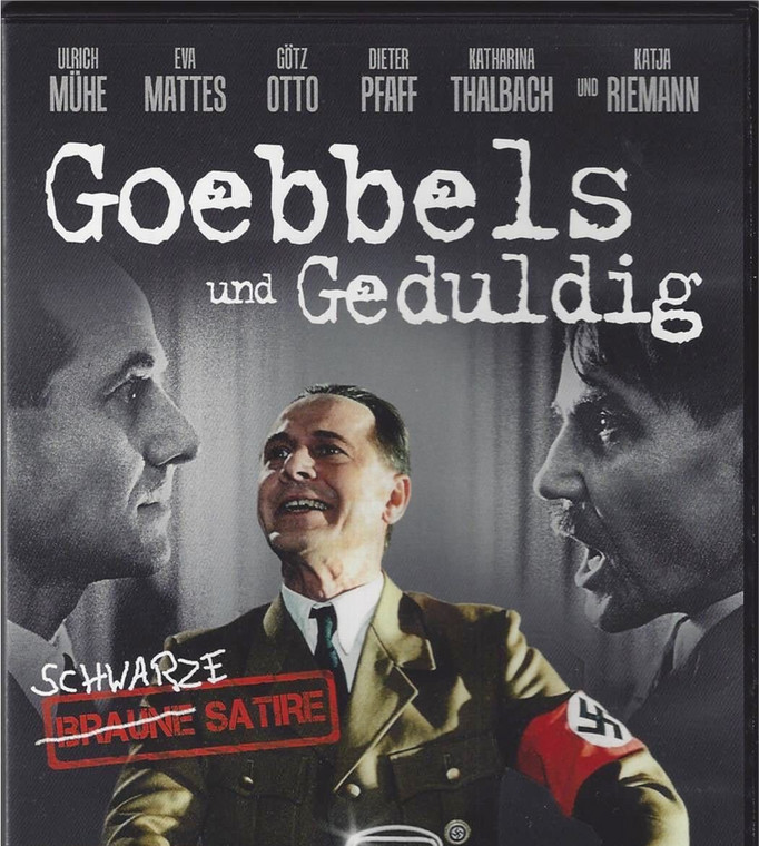 Plakat filmu "Goebbels und Geduldig"