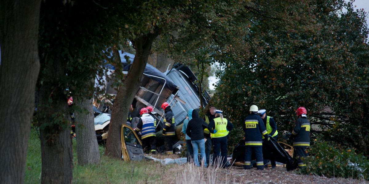 Nie żyje 5 osób! Potworna tragedia na krajowej 6.