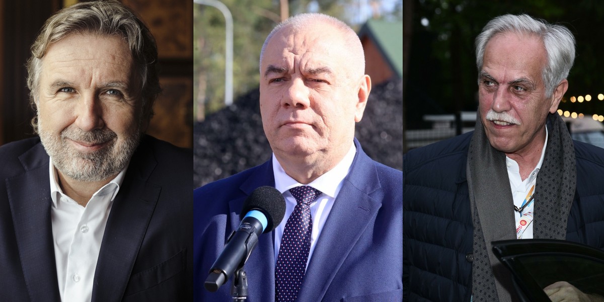 Michał Sołowow, Jacek Sasin i Zygmunt Solorz