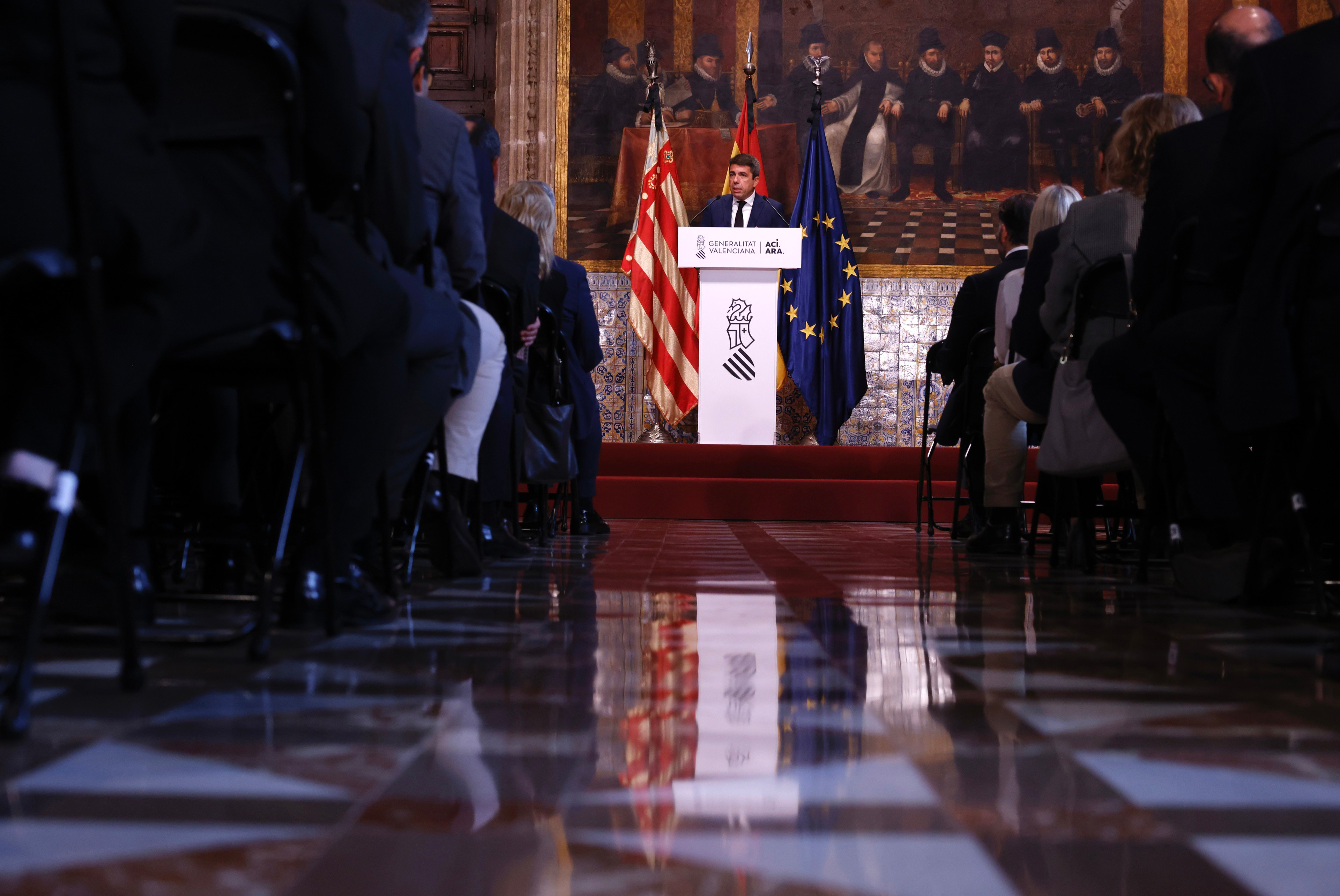 Mazón declara luto oficial por DANA y reconoce errores en primer aniversario