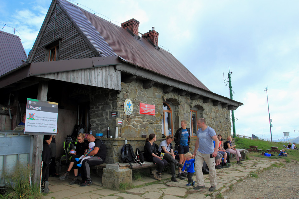 Schronisko Chatka Puchatka na Połoninie Wetlińskiej, Bieszczady