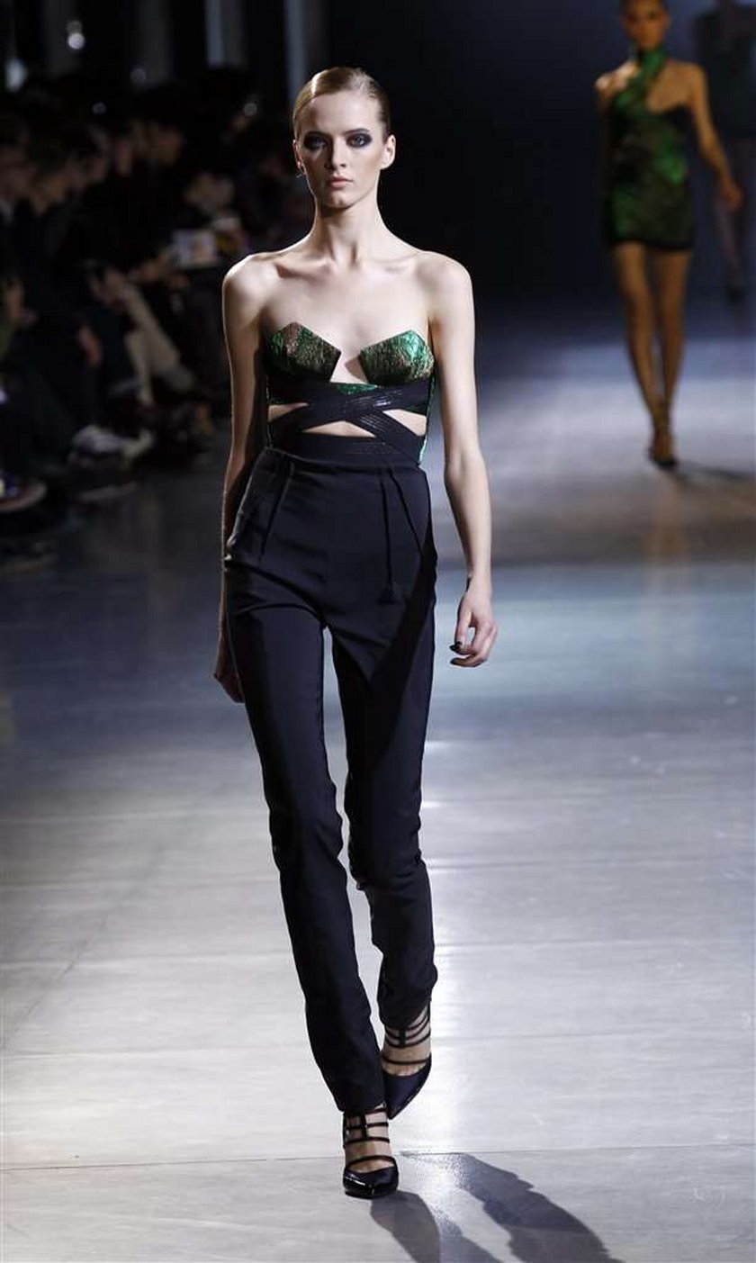 Anthony Vaccarello jesień 2012