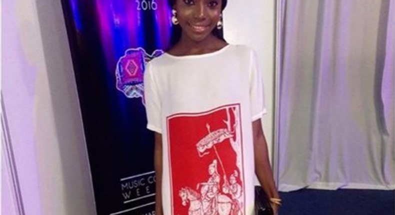 Bidemi Zakariyau looking chic