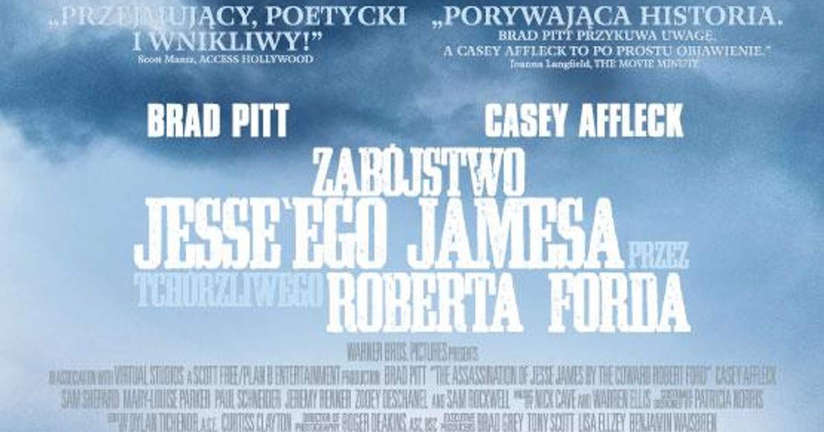 Zabójstwo Jesse Ego Jamesa Przez Tchórzliwego Roberta Forda