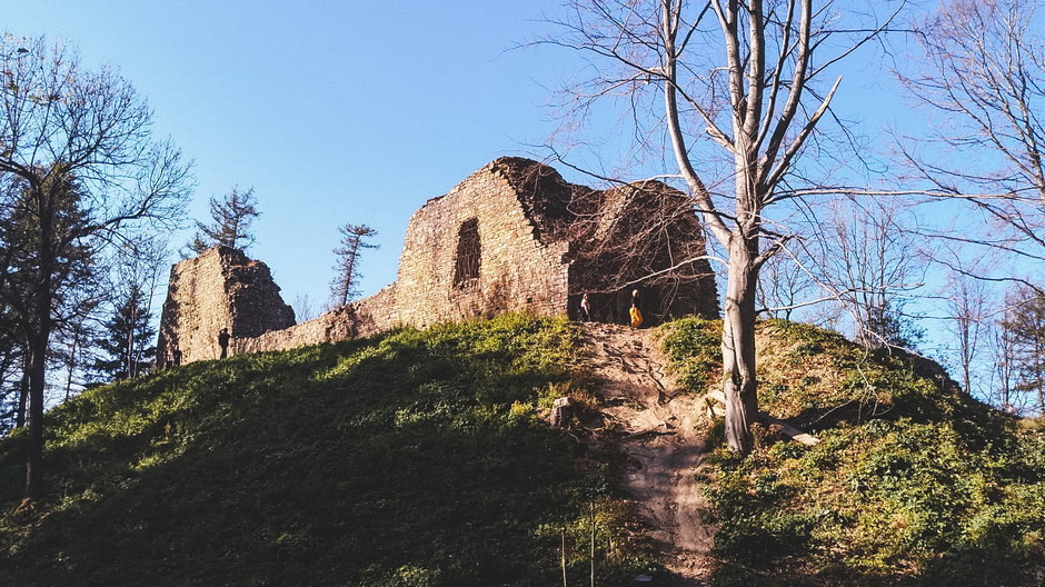 Zamek w Lanckoronie został rozebrany w 1884 roku