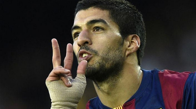 Luis Suárez négy gólt lőtt / Fotó: AFP