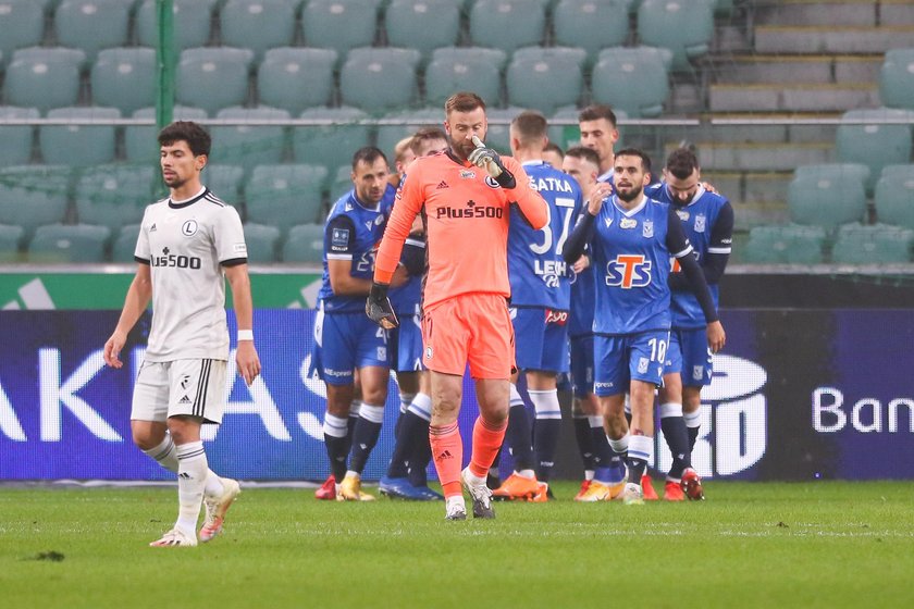 08.11.2020 LEGIA WARSZAWA - LECH POZNAN PKO BANK POLSKI EKSTRAKLASA PILKA NOZNA