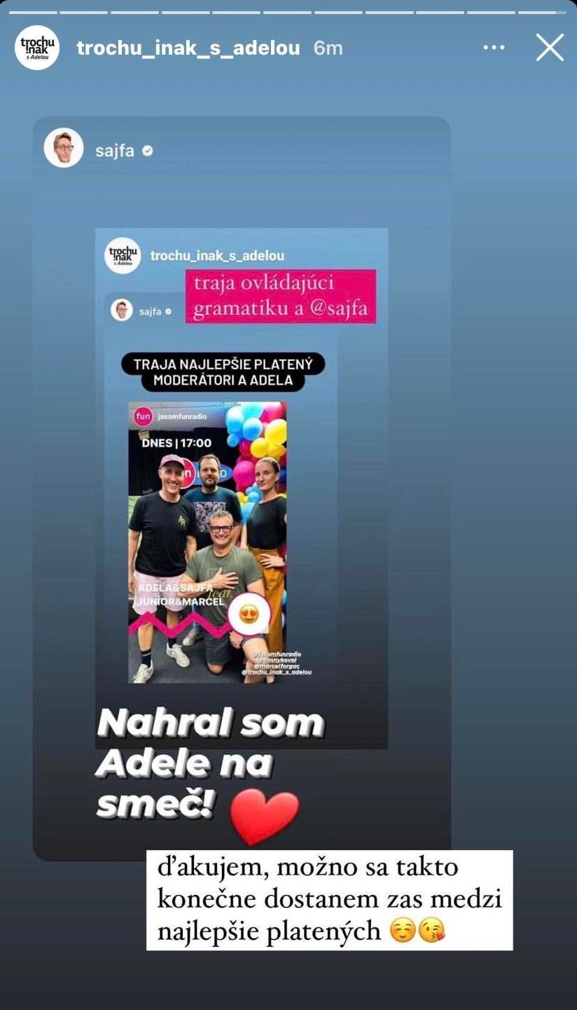 Adela Vinczeová vysmiala Sajfu.
