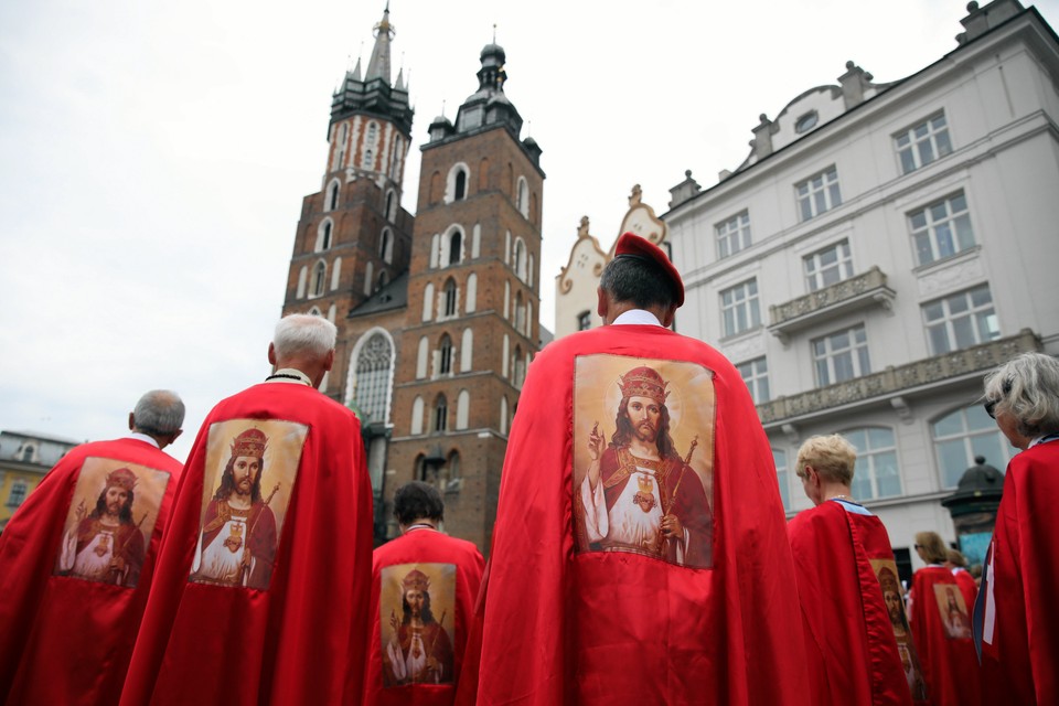 Kraków. Uroczystości Bożego Ciała