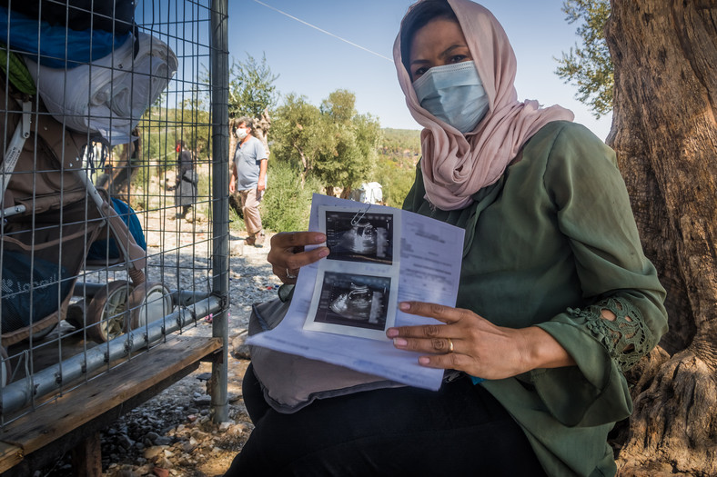 Keinat Ayubi w ósmym miesiącu ciąży straciła dach nad głową