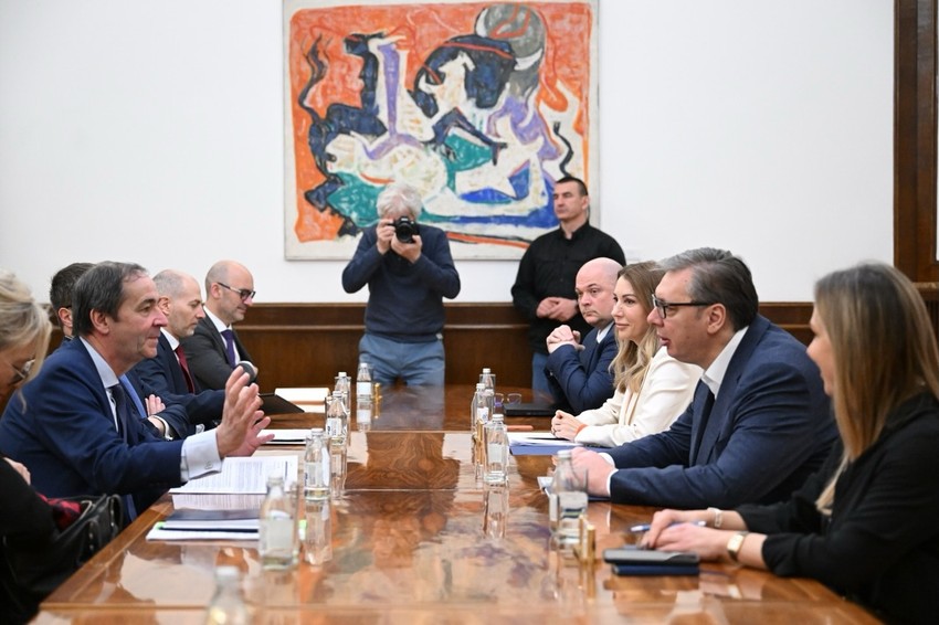  Aleksandar Vučić i Bernard Fontana