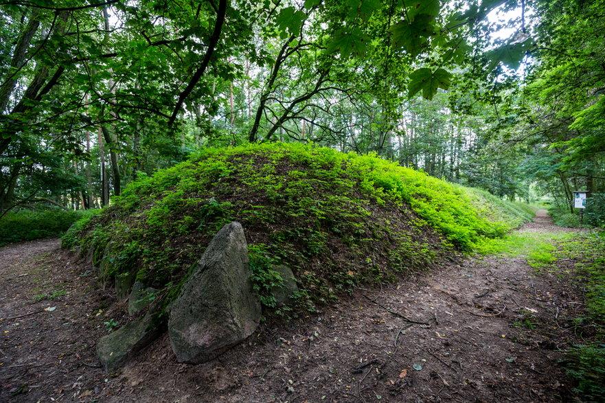 Megalityczna piramida w Wietrzykowicach.