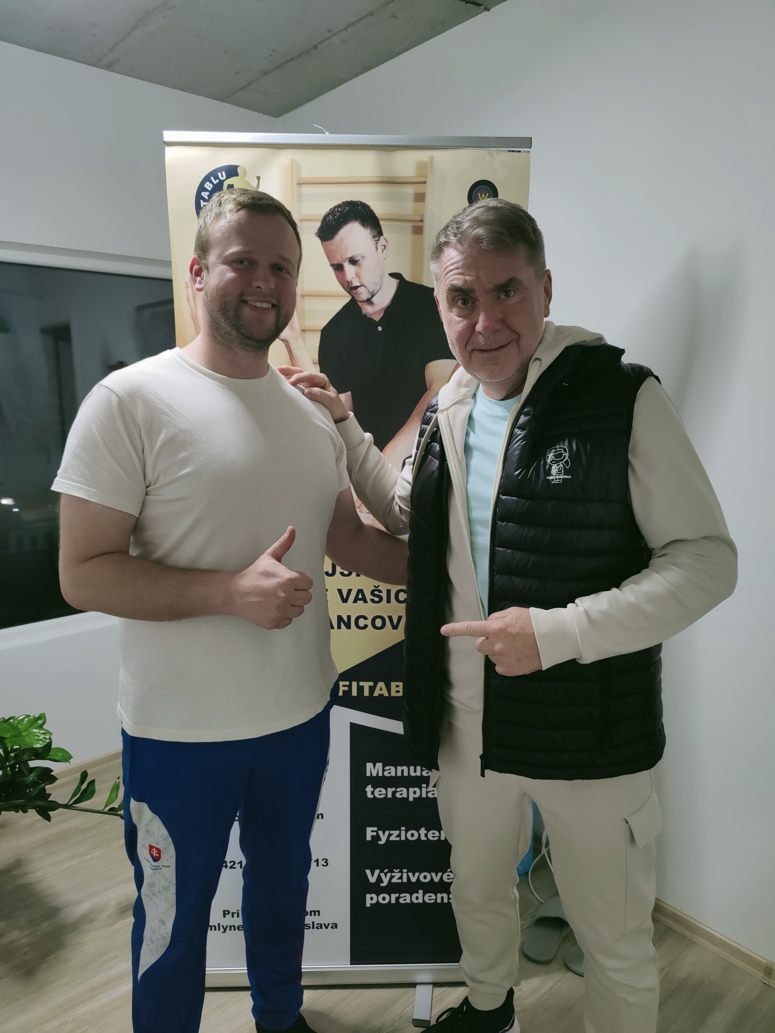 Peter Marcin vyhľadal pomoc fyzioterapeuta.