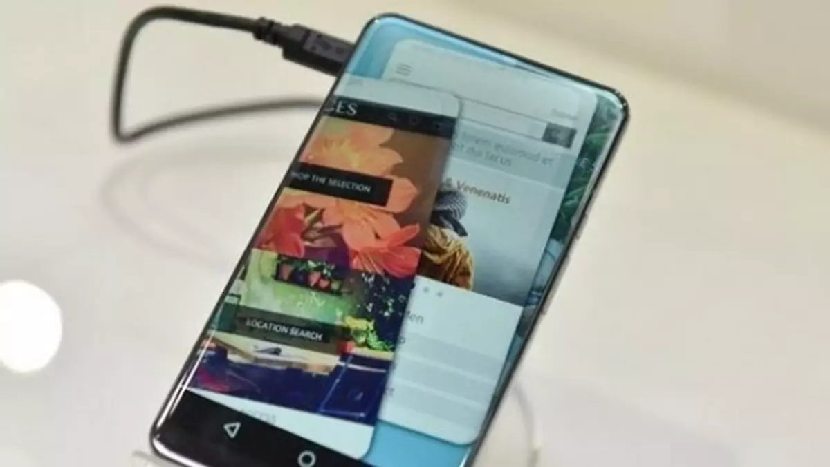 Sharp pokazał prototyp bezramkowego smartfona z niesamowitym ekranem