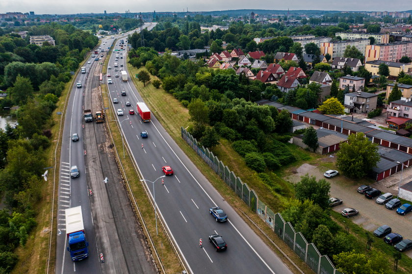 Tak teraz wygląda jazda "średnicówką" na świętochłowickim odcinku 