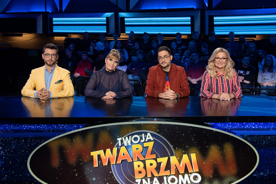 Jurorzy na planie programu "Twoja twarz brzmi znajomo 13"