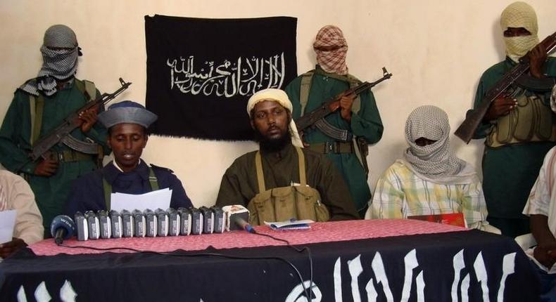 Members of Somalia's al Shabaab Islamist group in a file photo. REUTERS/Feisal Omar