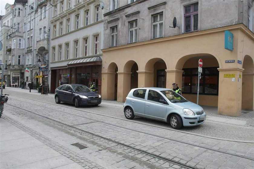 Strażnicy miejscy polują