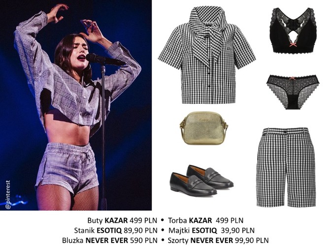 Dua Lipa i jej inspirujące STYLIZACJE