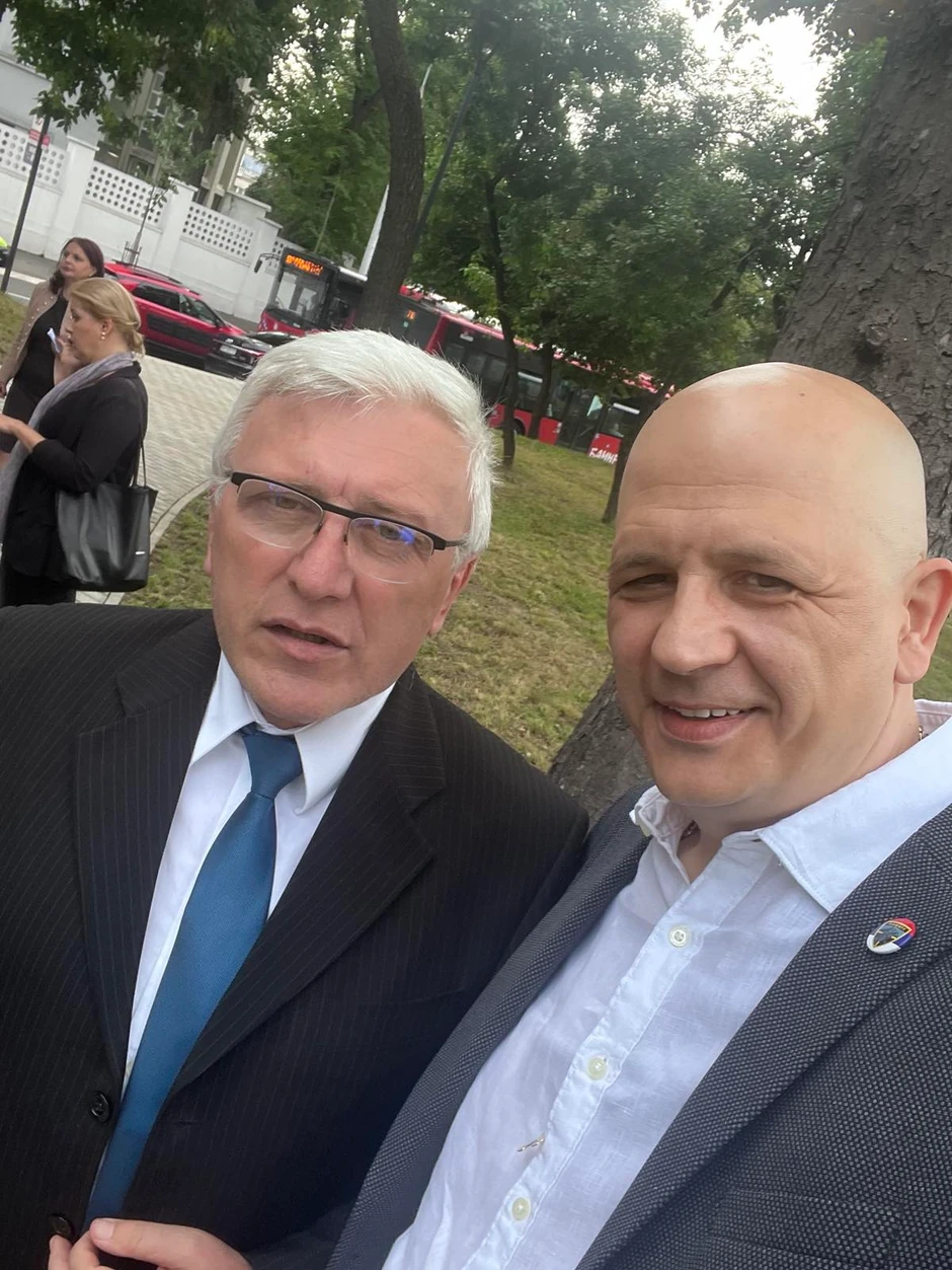 Ljubinko Đurković i Žarko Radonjić