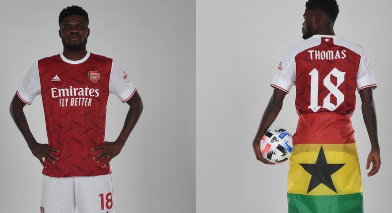 Photos: Arsenal unveils Ghana midfielder Thomas Partey