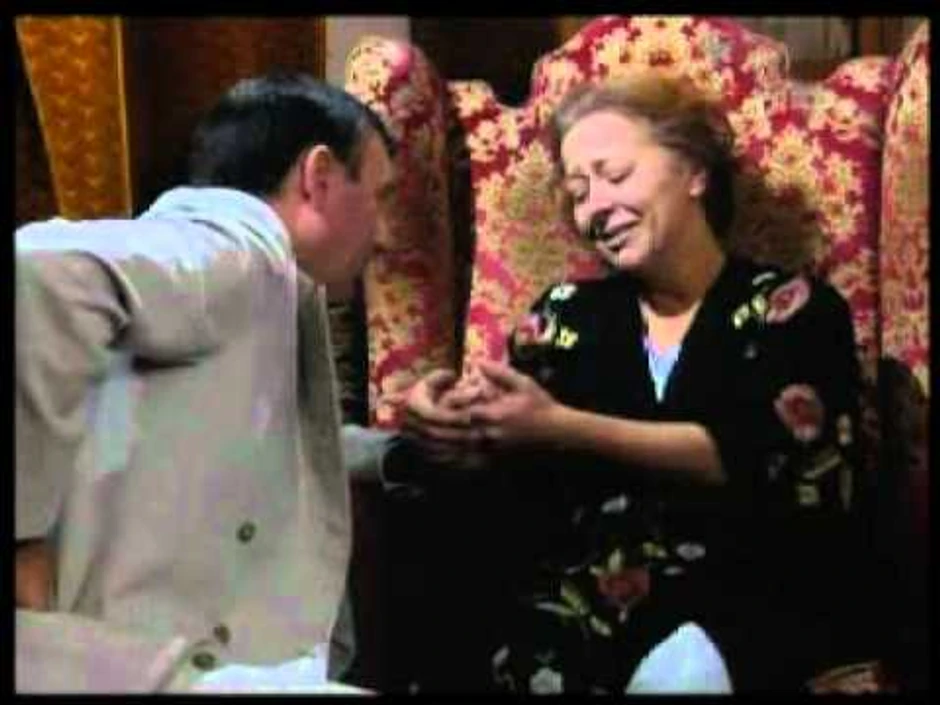 Ceca Bojković kao Žanka Stokić u tv filmu "Smrt gospođe ministarke"