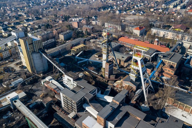 Kopalnia węgla kamiennego na Śląsku