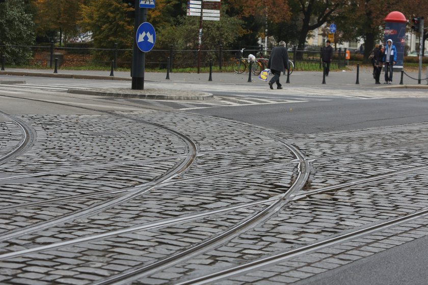 torowisko na Podwalu we Wrocławiu