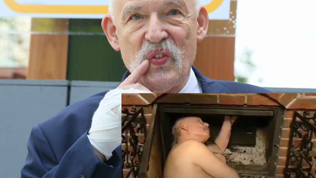 Janusz Korwin-Mikke opublikował wyjątkowe nagranie. "Nie każdy bohater nosi pelerynę"