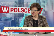 Aleksandra Jakubowska w studiu telewizji wPolsce.pl