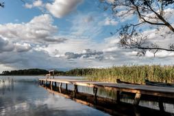 Wigry Mazury jezioro woda podróże turystyka urlop wakacje