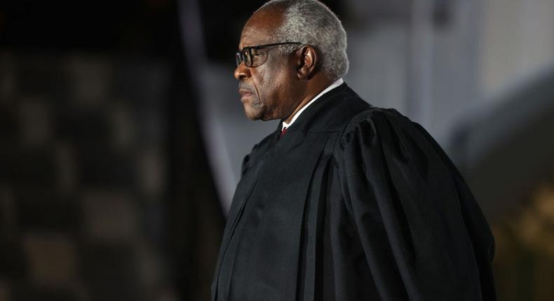 Supreme Court Justice Clarence Thomas argues that OSHA is unconstitutional.Tasos Katopodis/Getty Images
