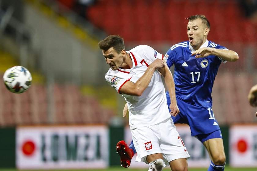 07.09.2020 BOSNIA HERZEGOWINA - POLSKA LIGA NARODOW UEFA PILKA NOZNA