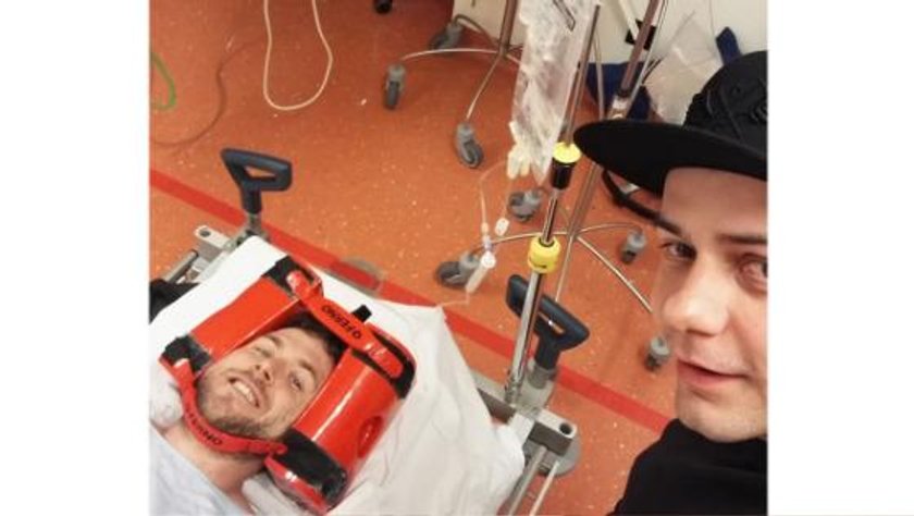 Maciej Kiwak miał wypadek na zawodach BMX. Spadł z 9 metrów