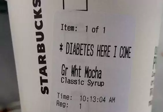 Klient Starbucksa poczuł się urażony tym, co napisano na jego kubku