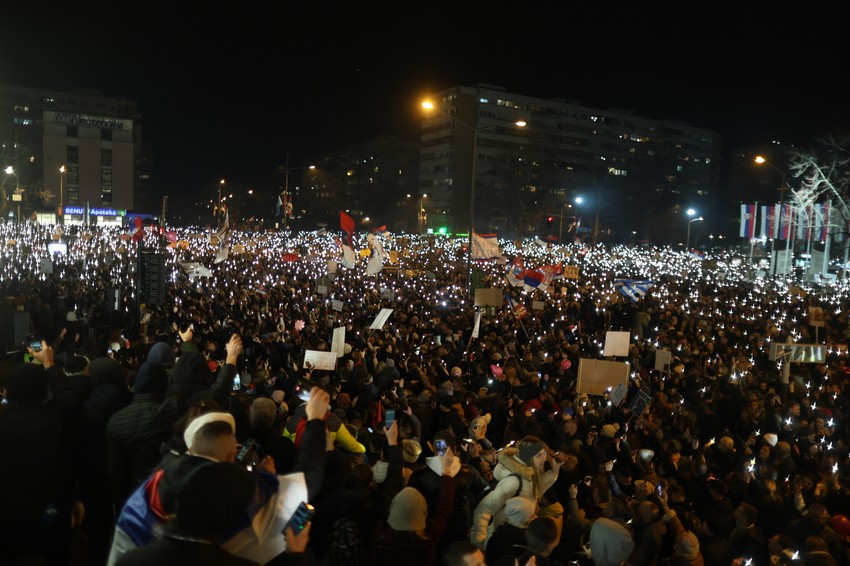 Protest u Novom Sadu 