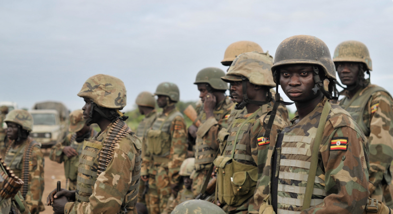 Soldiers of the UPDF