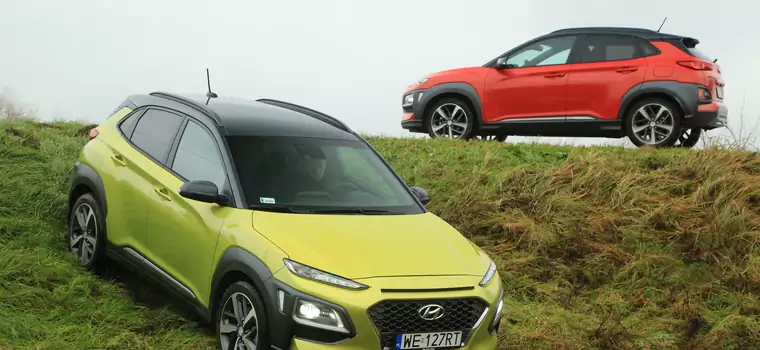 Hyundai Kona 1.0 T-GDI vs. 1.6 T-GDI – więcej komfortu | TEST