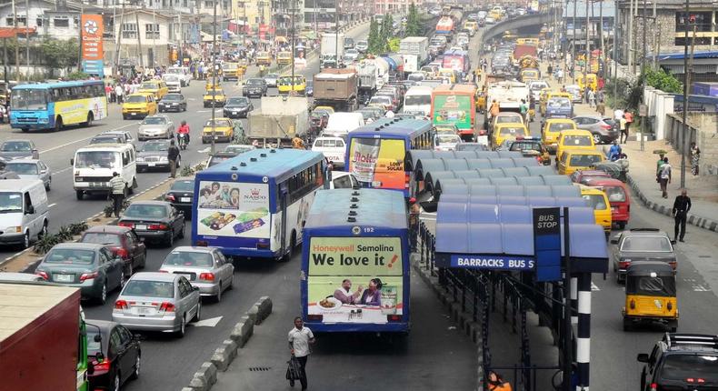 traffic in Lagos state