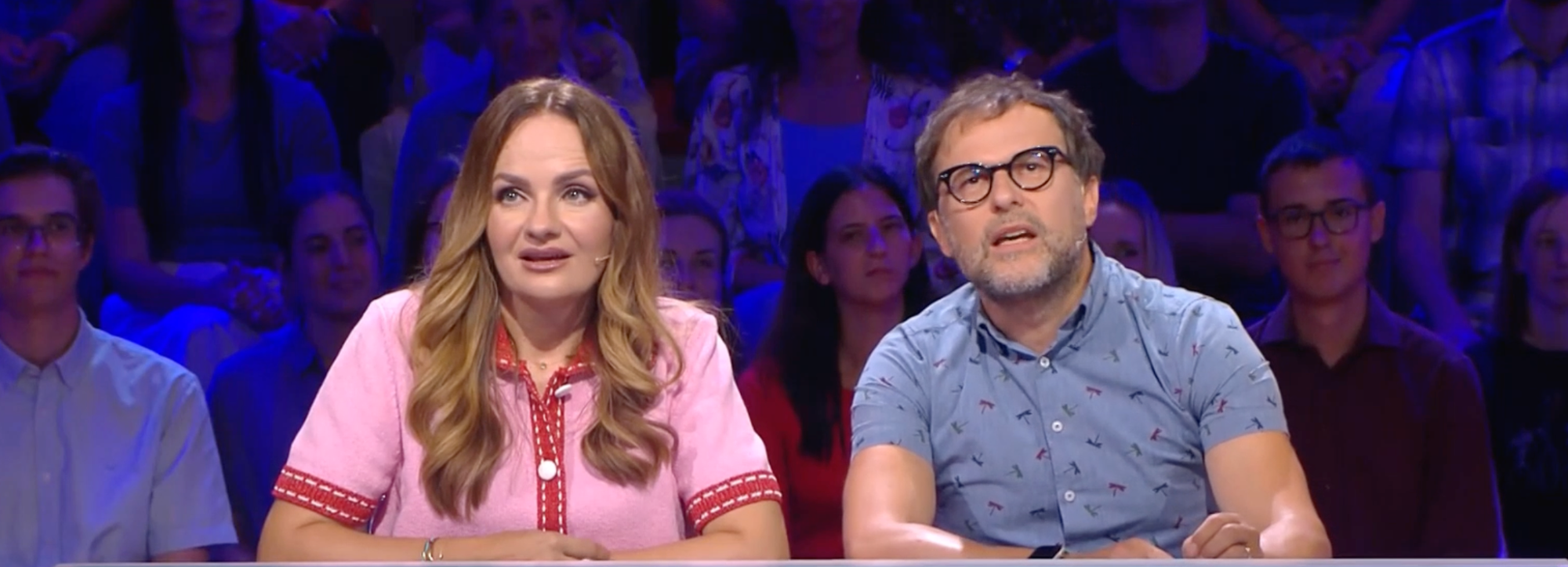 Zuzana Kubovčíková Šebová a Juraj Kemka v šou Dobre vedieť.