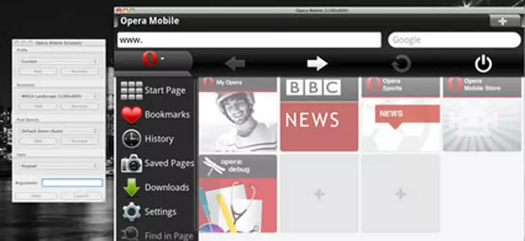 Opera Mobile Emulator - Komputer Świat