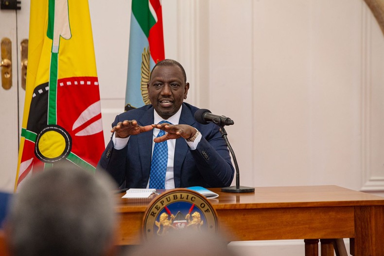 President William Ruto meeting the Presidential Working Party on Education Reform at State House, Nairobi. 
