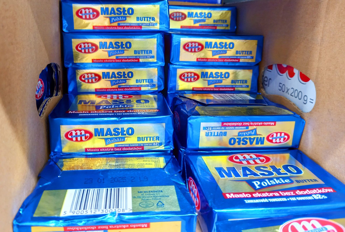 Poznan,,Poland,-,20,November,2024:,Butter,In,Biedronka,Supermarket.