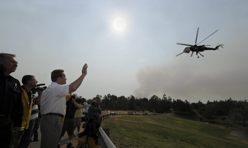 USA CALIFORNIA WILDFIRES